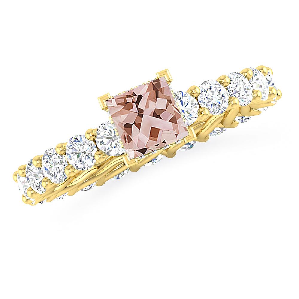 Yellow Gold - Morganite