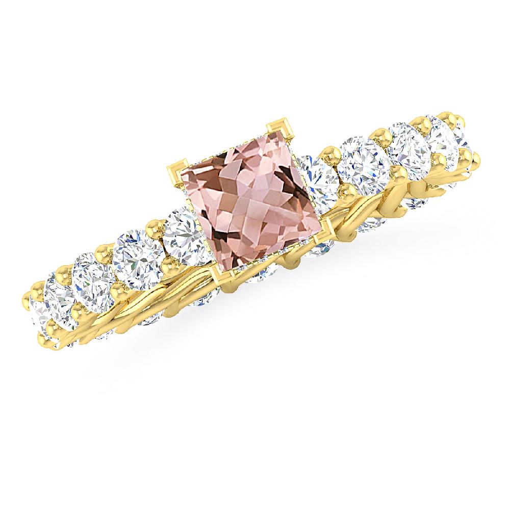 Yellow Gold - Morganite