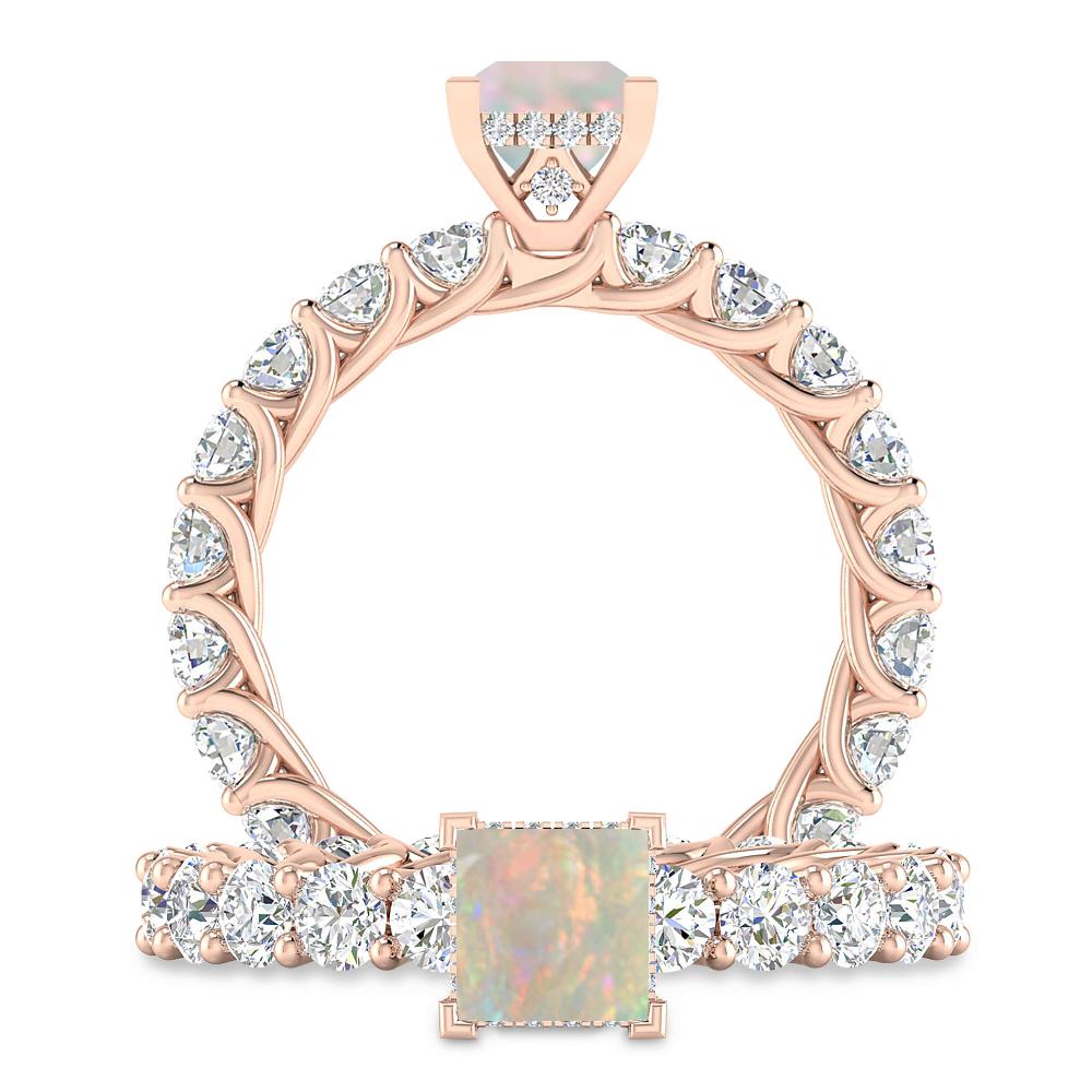 Rose Gold - Opal