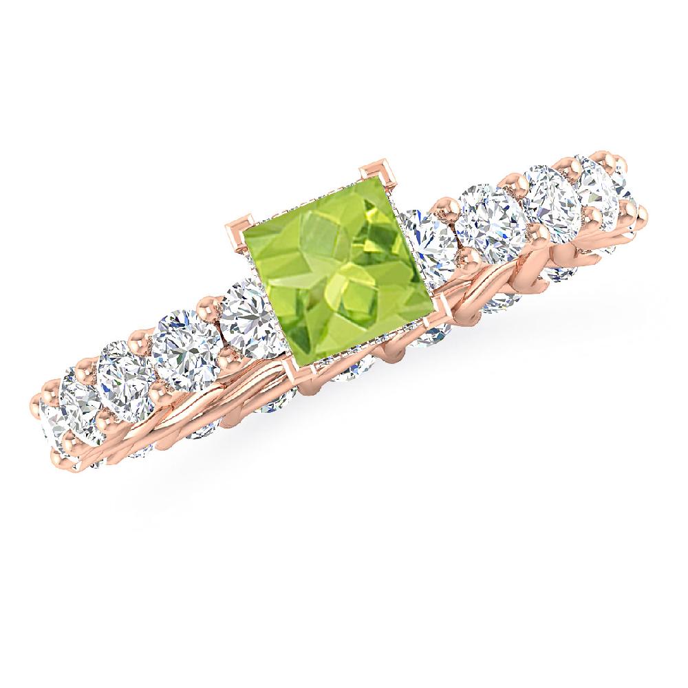 Rose Gold - Peridot