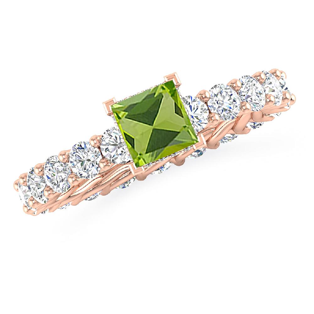 Rose Gold - Peridot