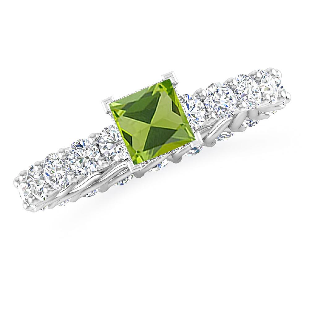 White Gold - Peridot