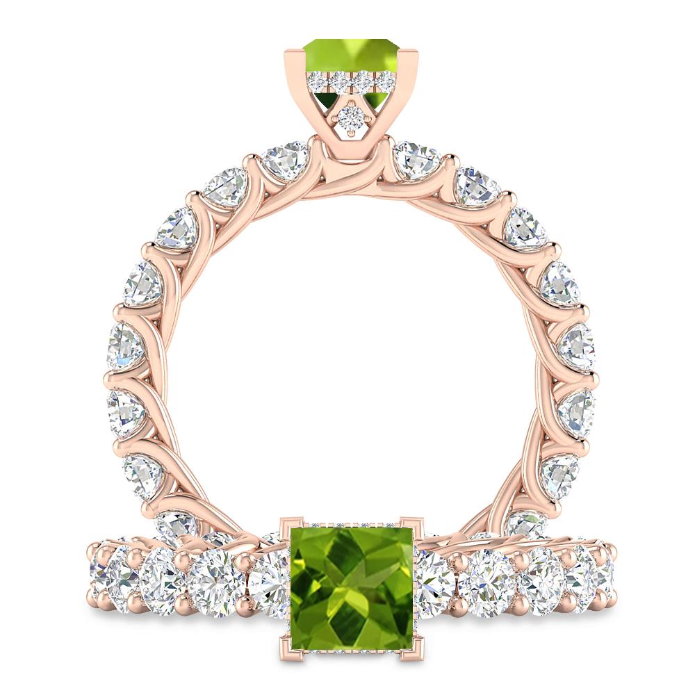 Rose Gold - Peridot