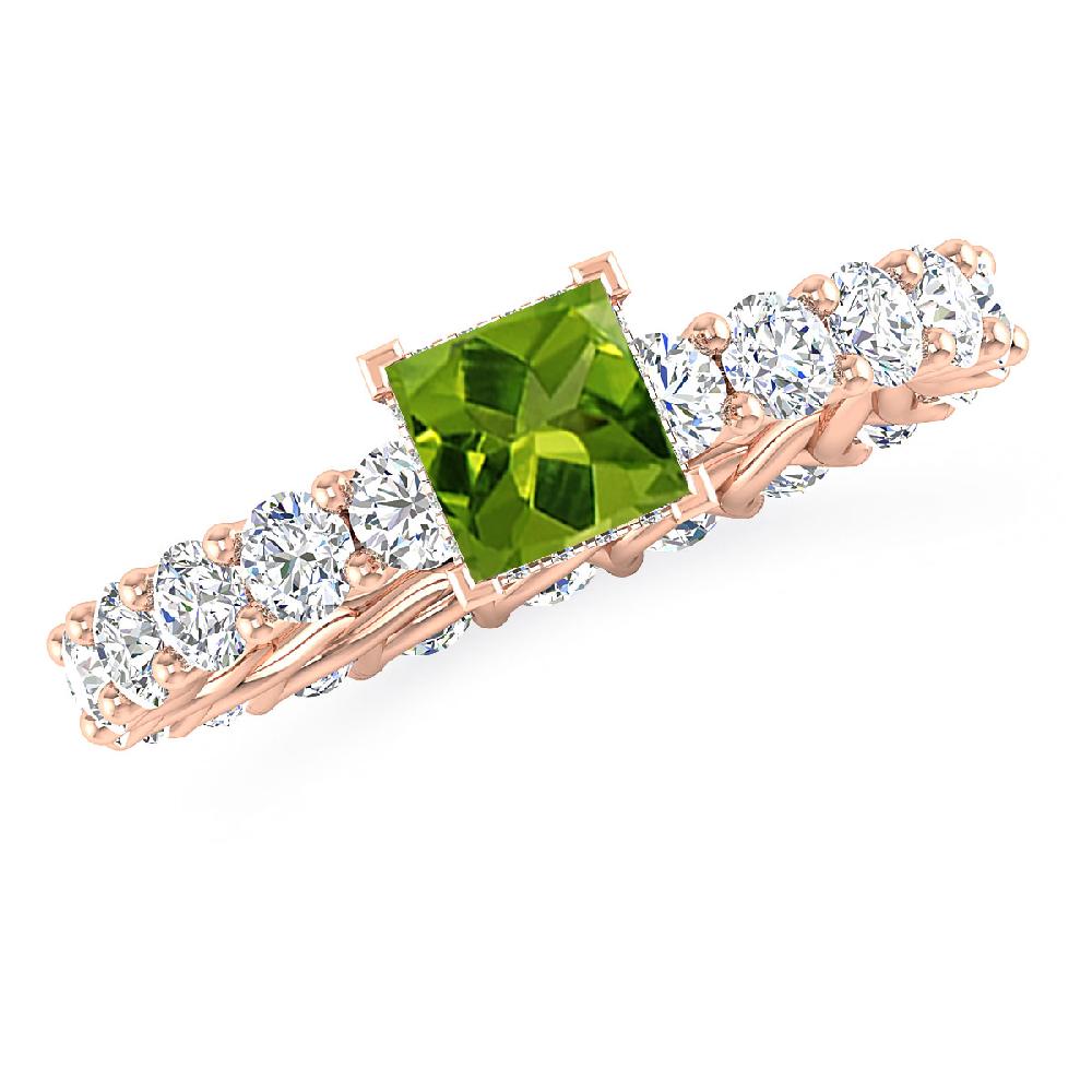 Rose Gold - Peridot