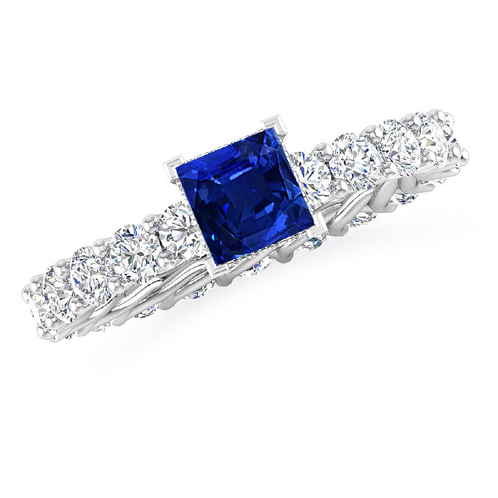 White Gold - Sapphire