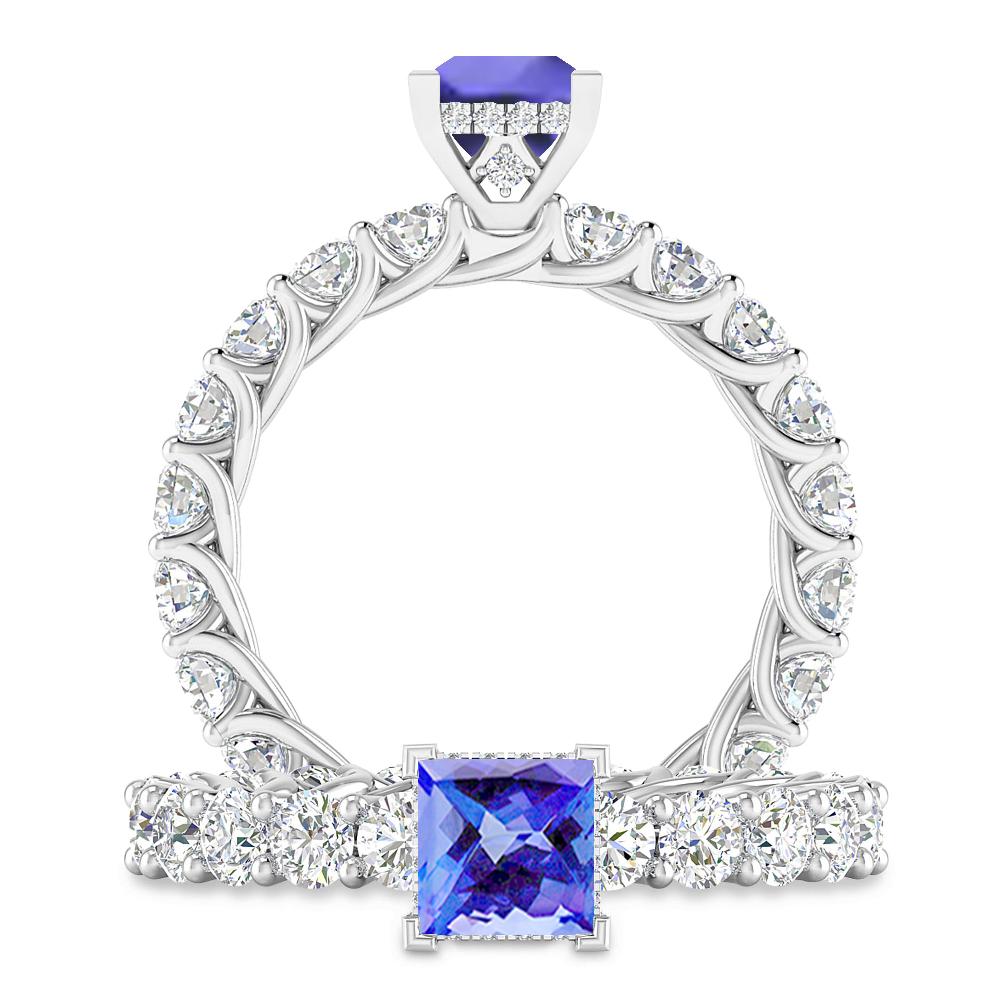 White Gold - Tanzanite