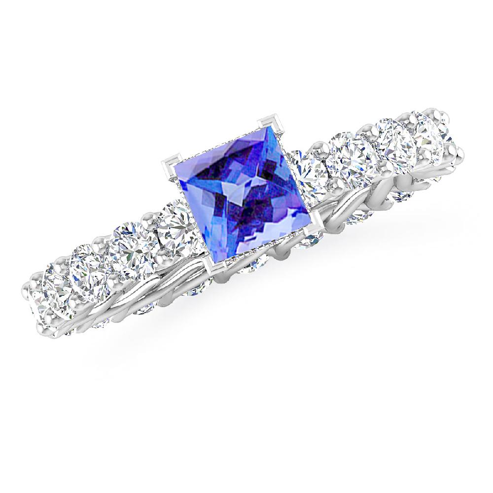 White Gold - Tanzanite