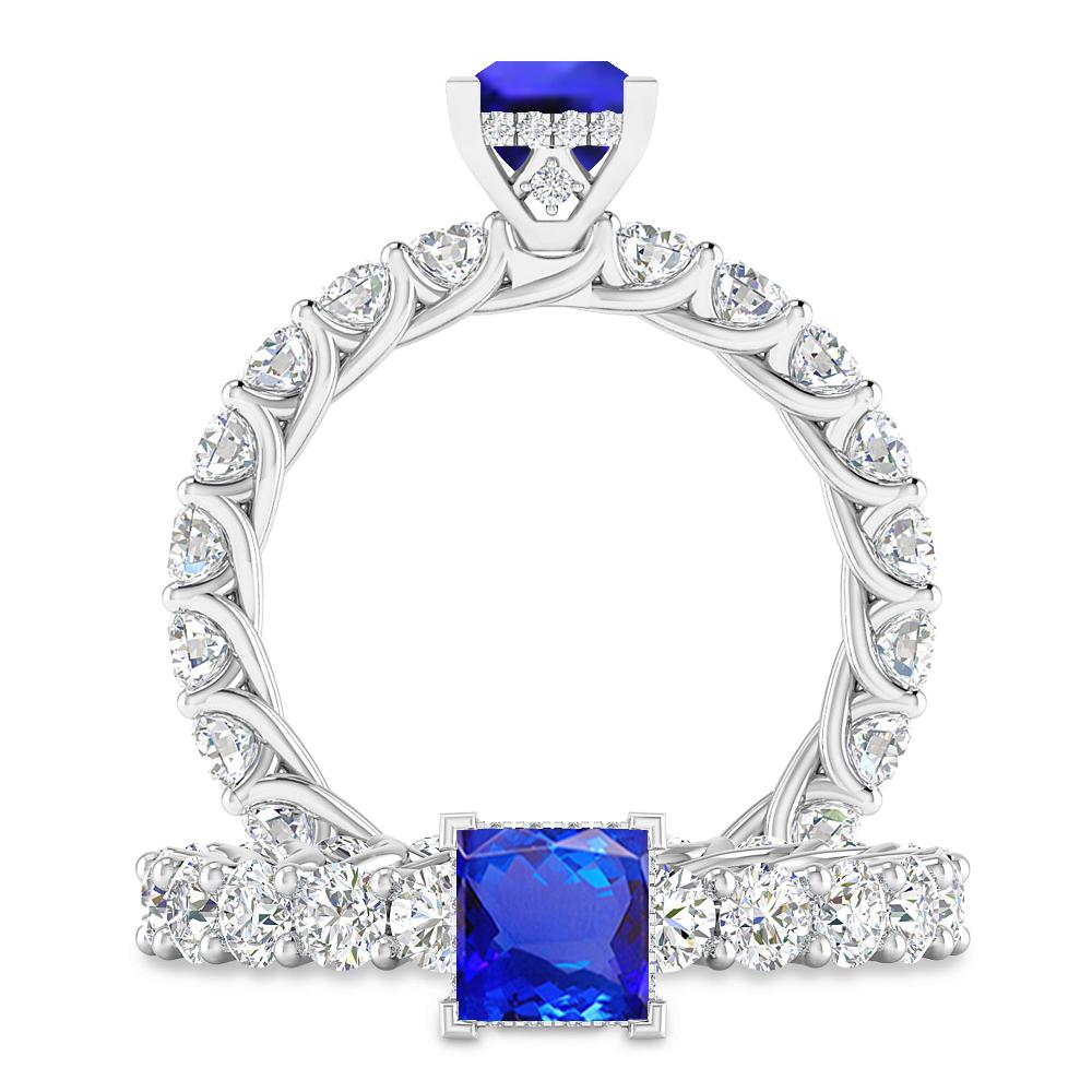 White Gold - Tanzanite