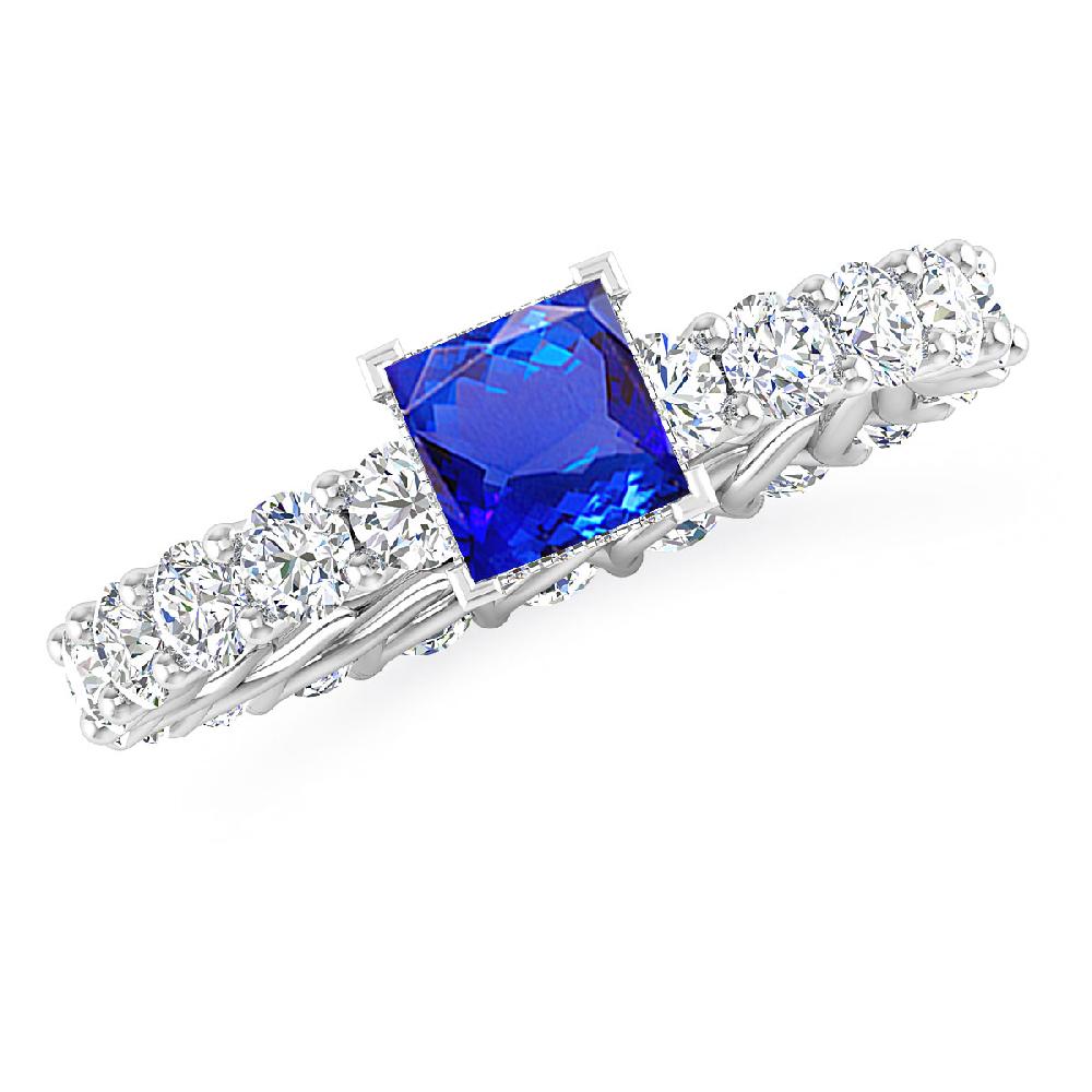 White Gold - Tanzanite