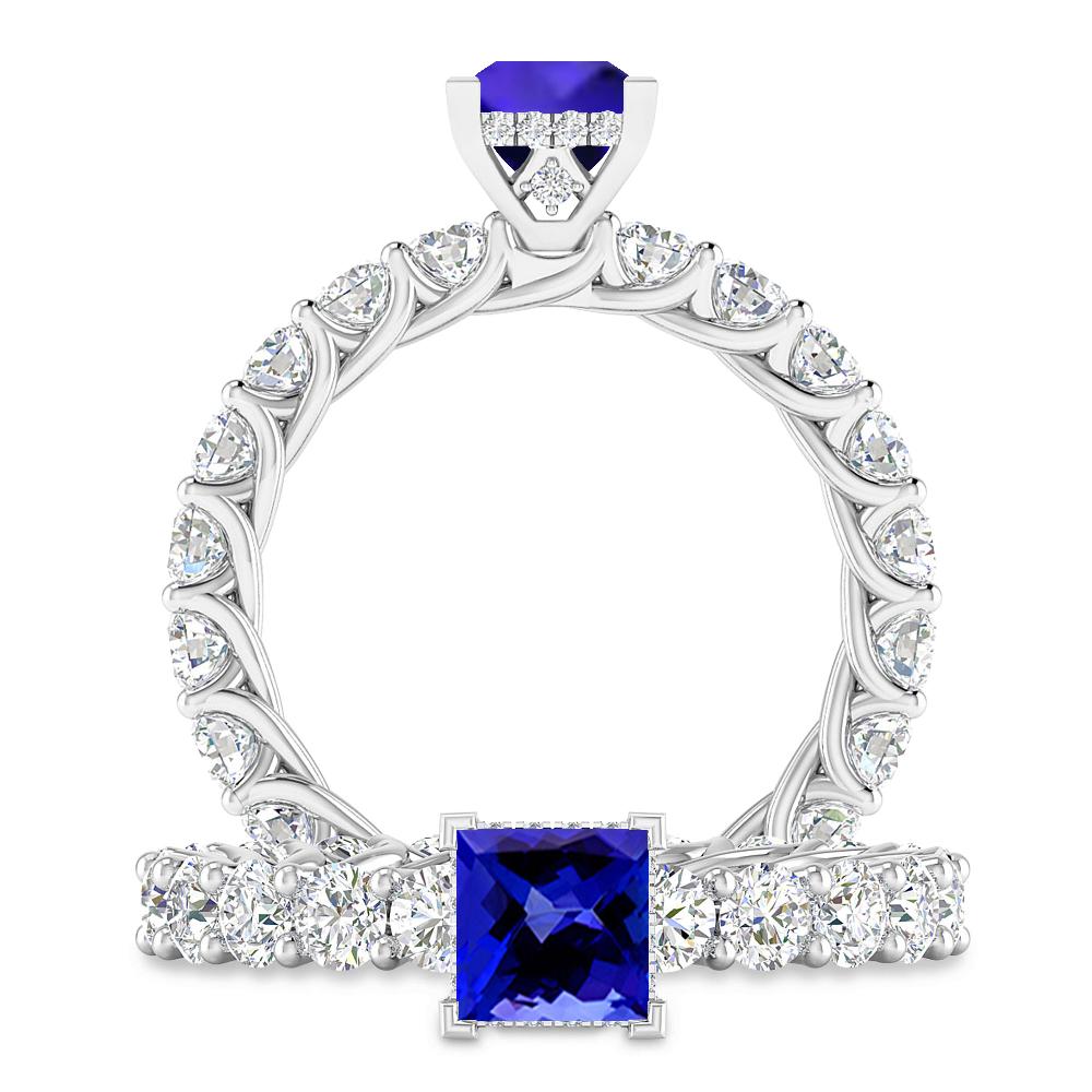 White Gold - Tanzanite