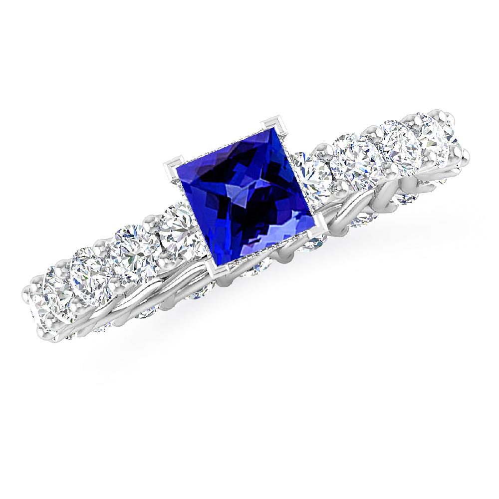 White Gold - Tanzanite