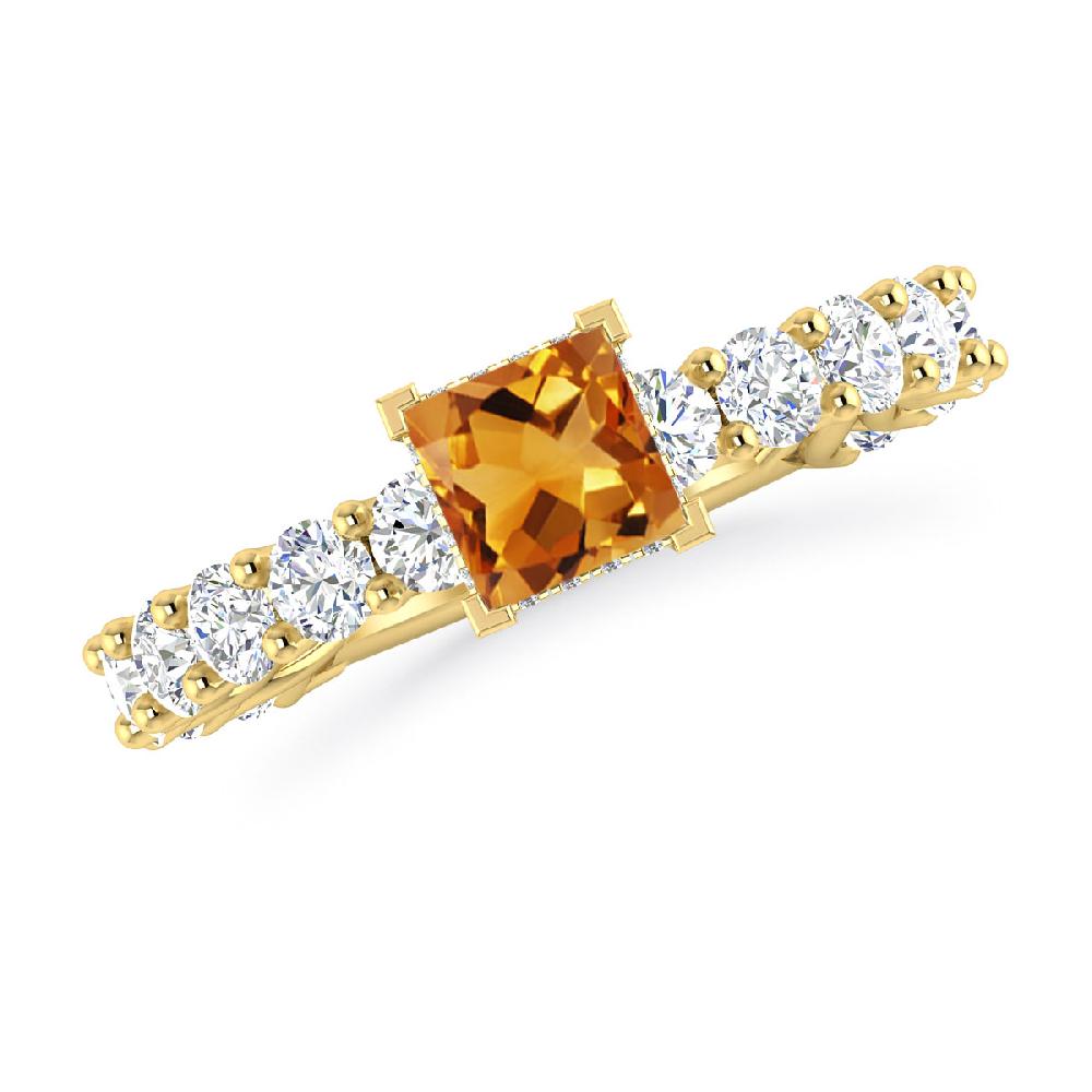 Yellow Gold - Citrine