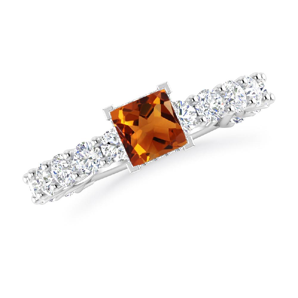 White Gold - Citrine