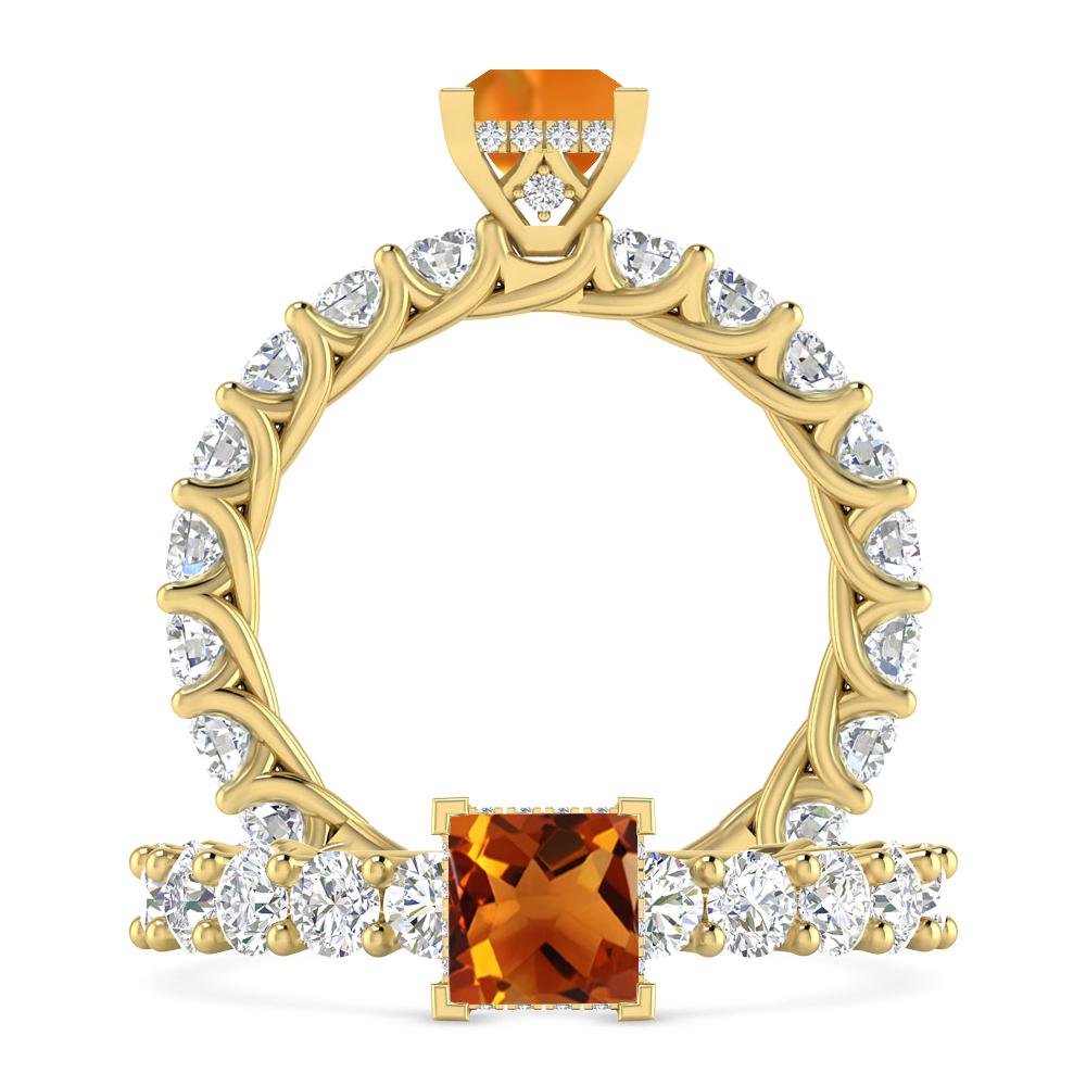 Yellow Gold - Citrine