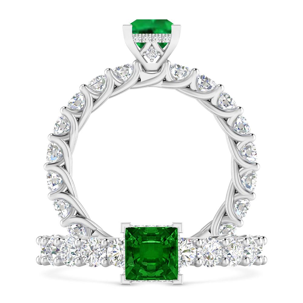 White Gold - Emerald