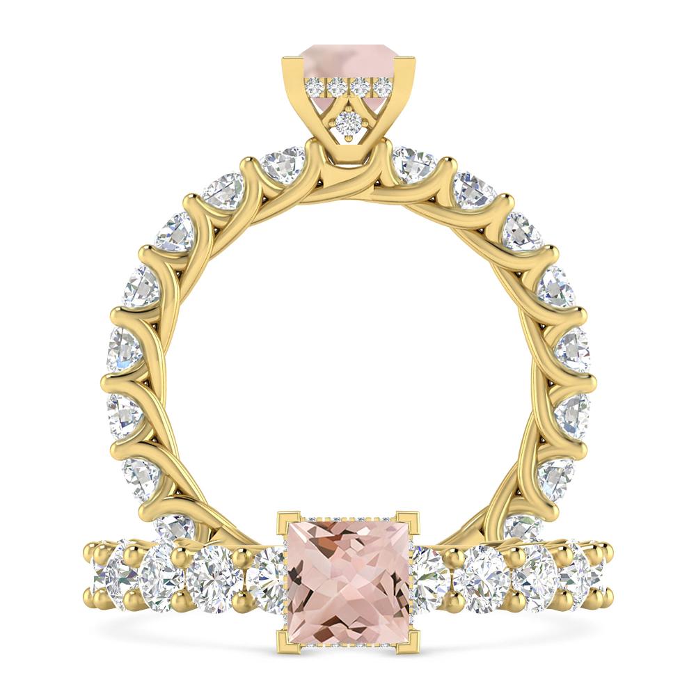 Yellow Gold - Morganite