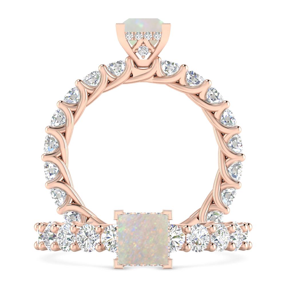 Rose Gold - Opal