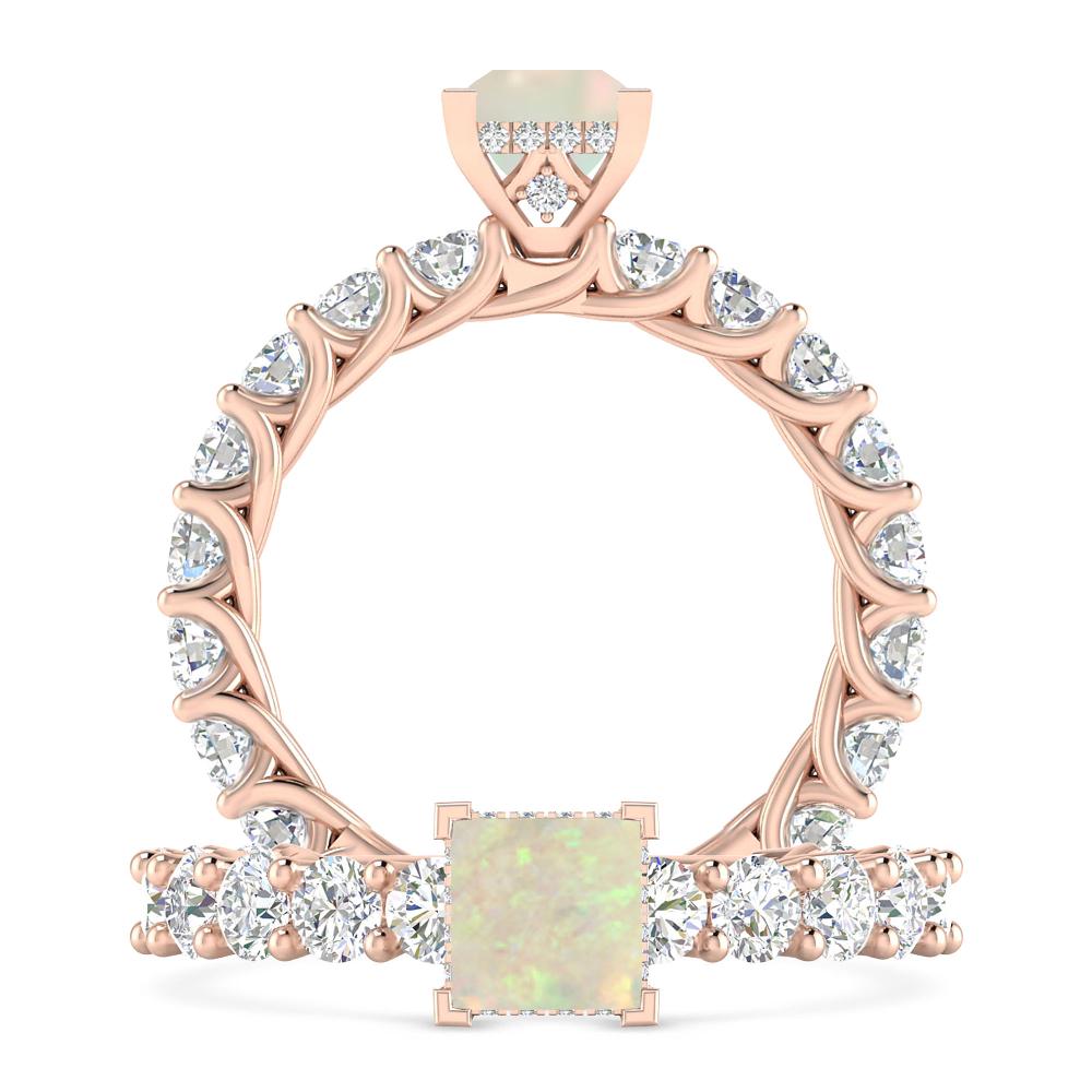 Rose Gold - Opal