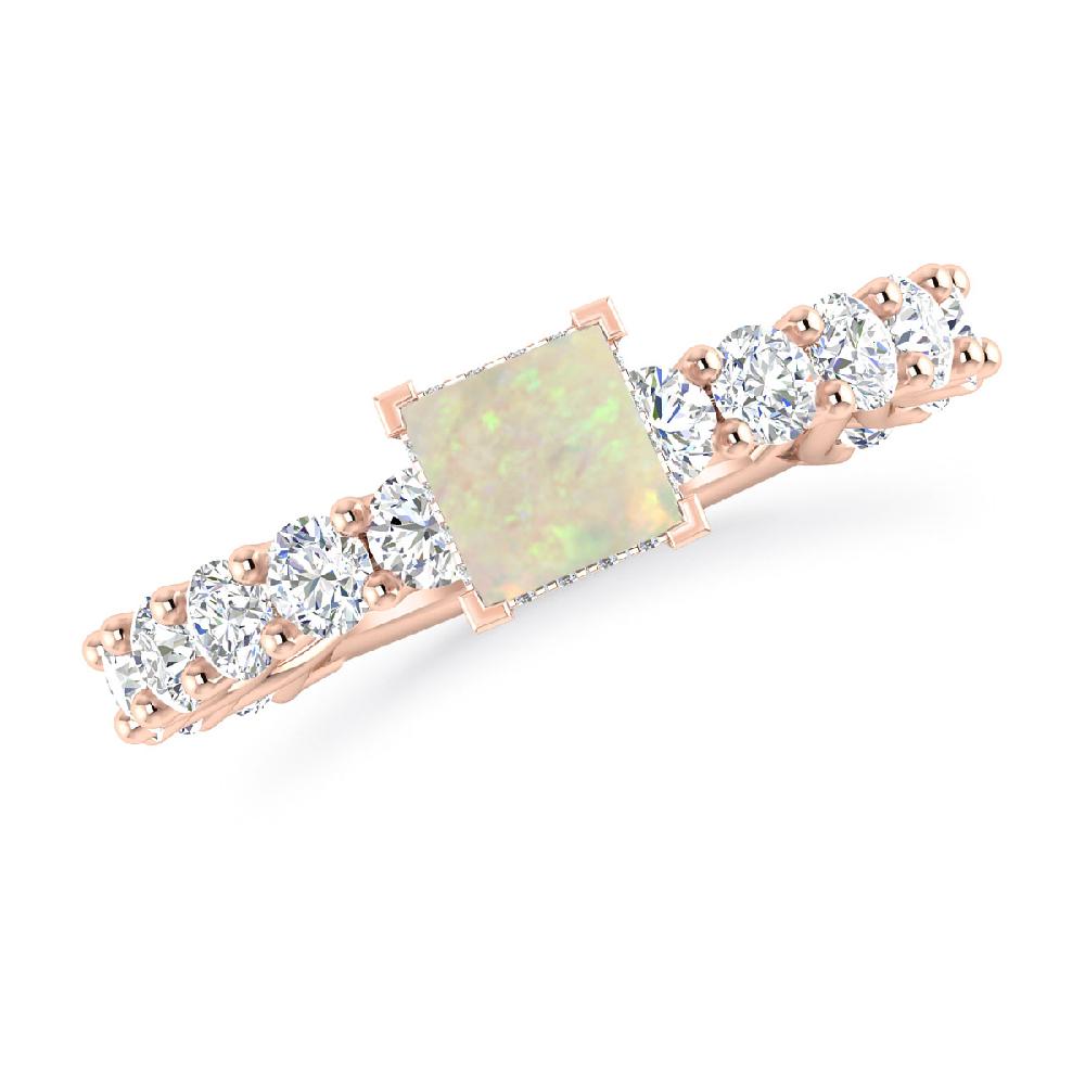 Rose Gold - Opal