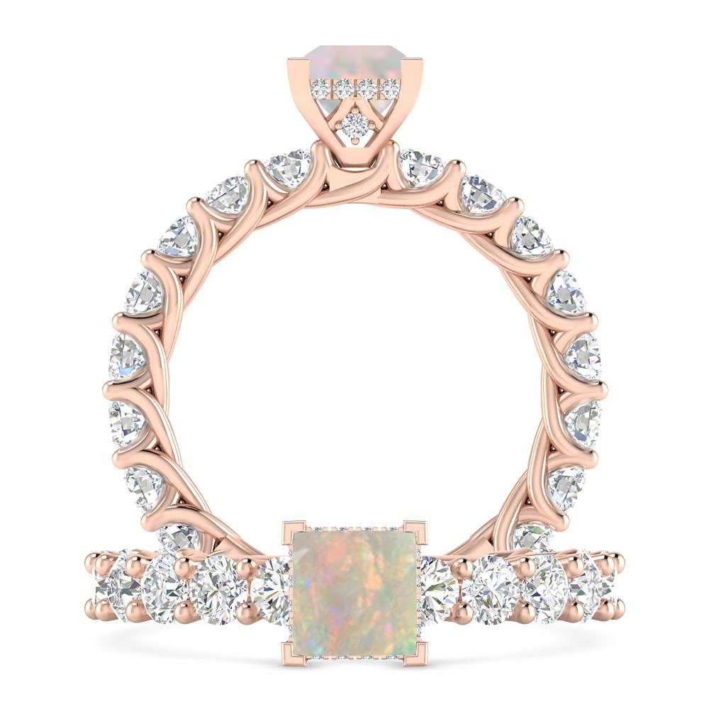 Rose Gold - Opal