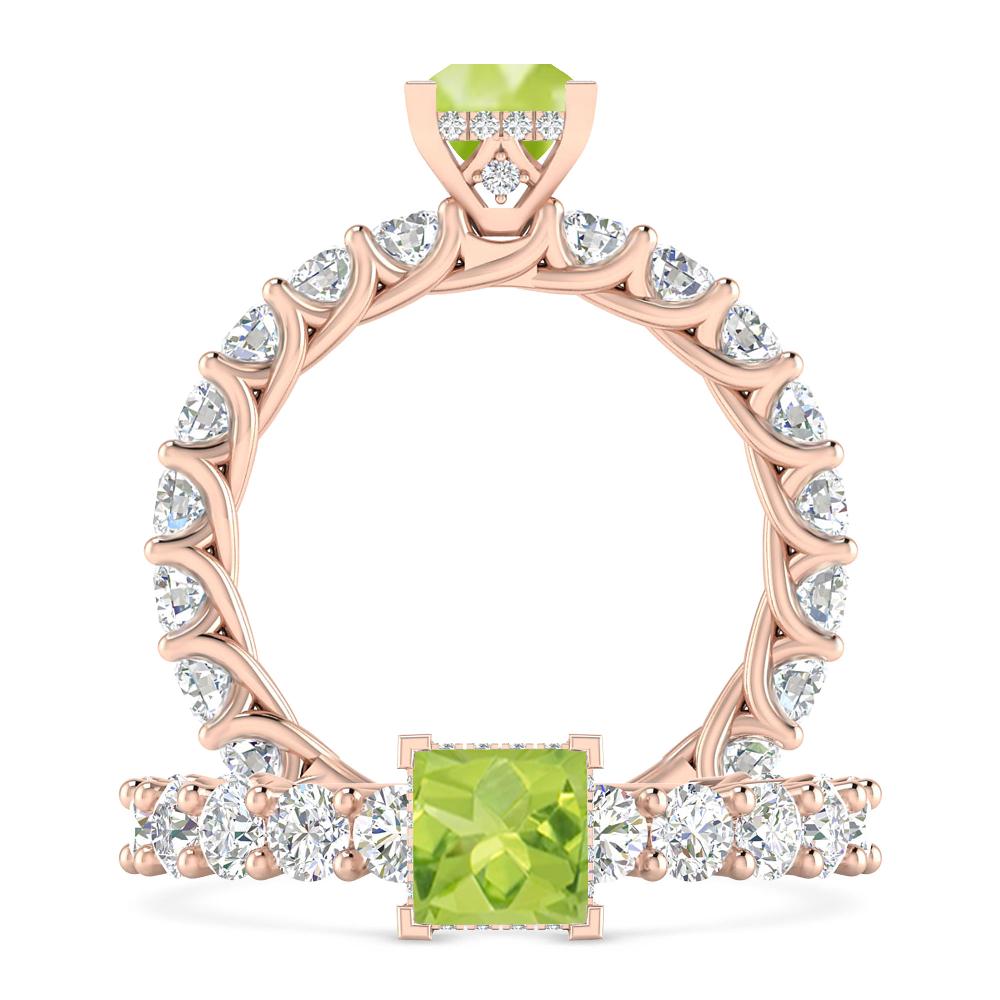 Rose Gold - Peridot