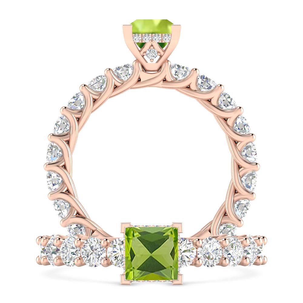 Rose Gold - Peridot