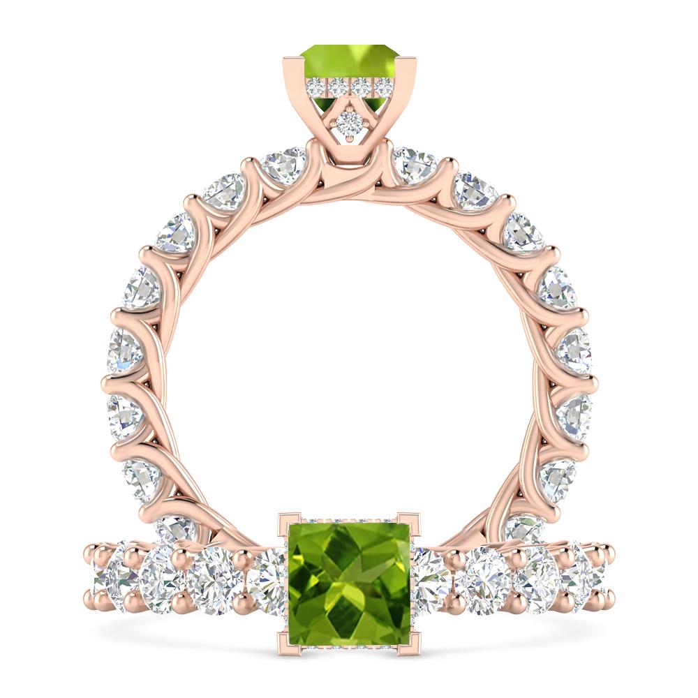 Rose Gold - Peridot