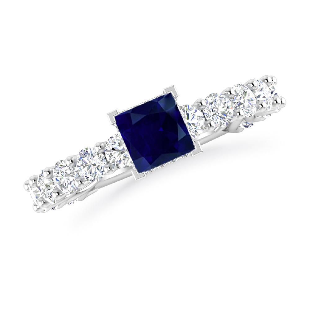 White Gold - Sapphire