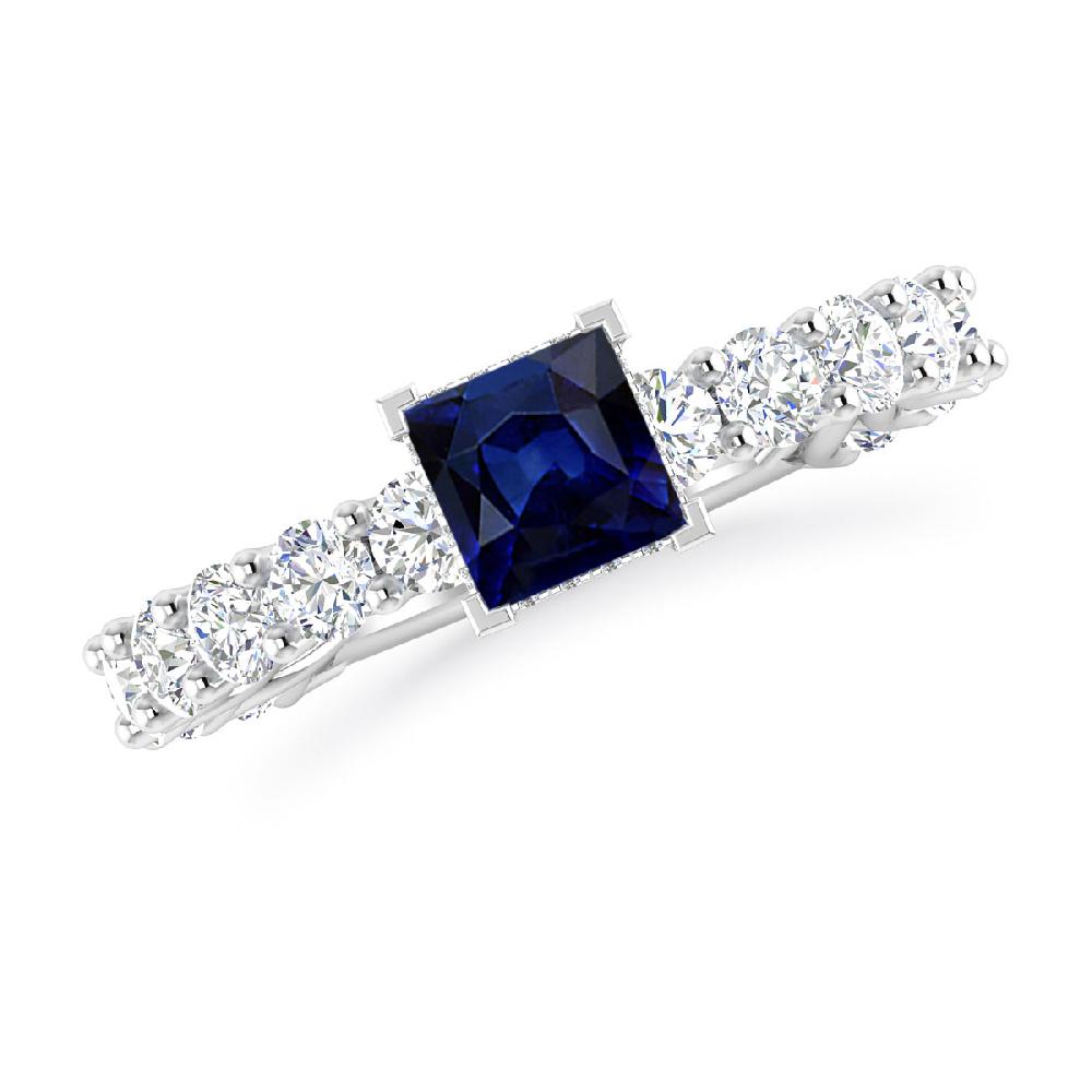 White Gold - Sapphire