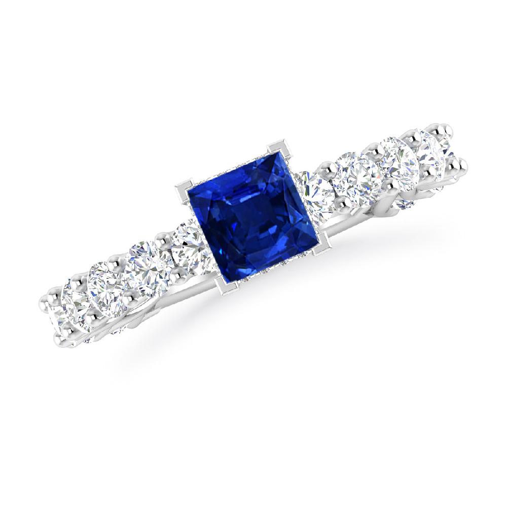 White Gold - Sapphire