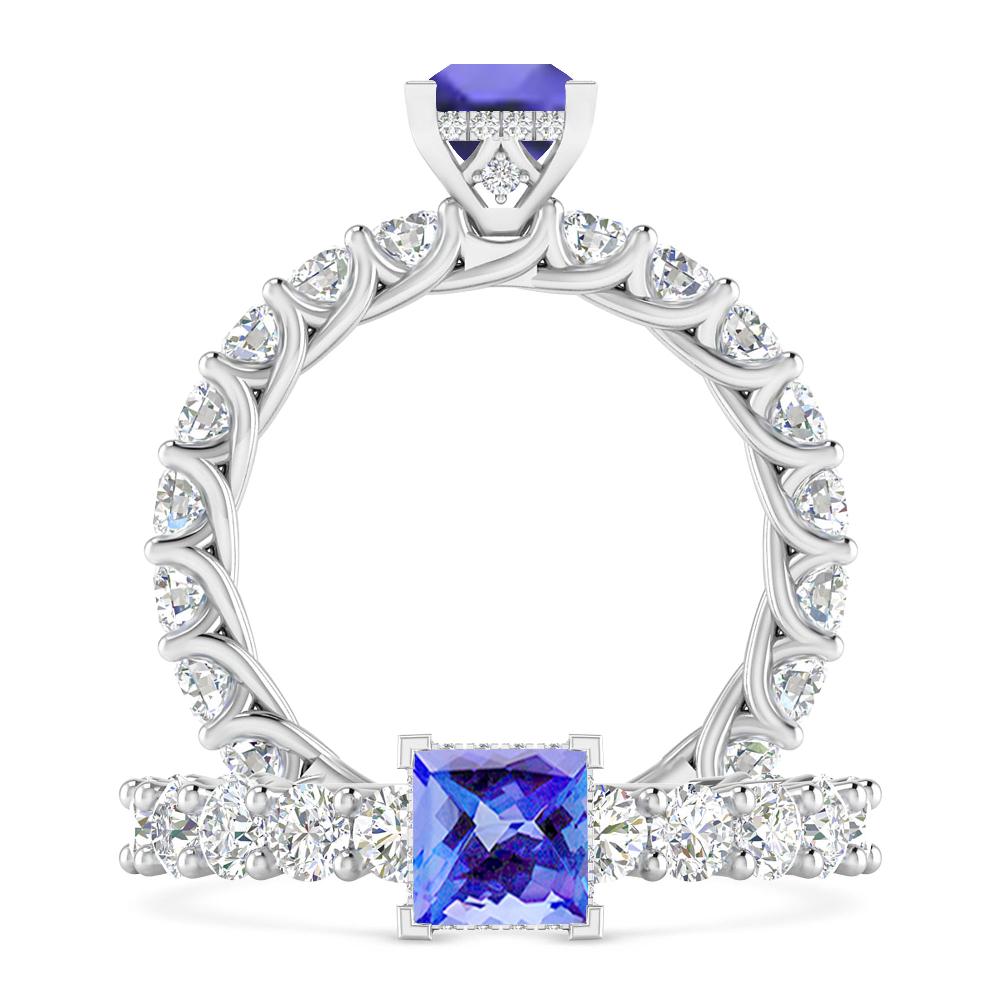 White Gold - Tanzanite