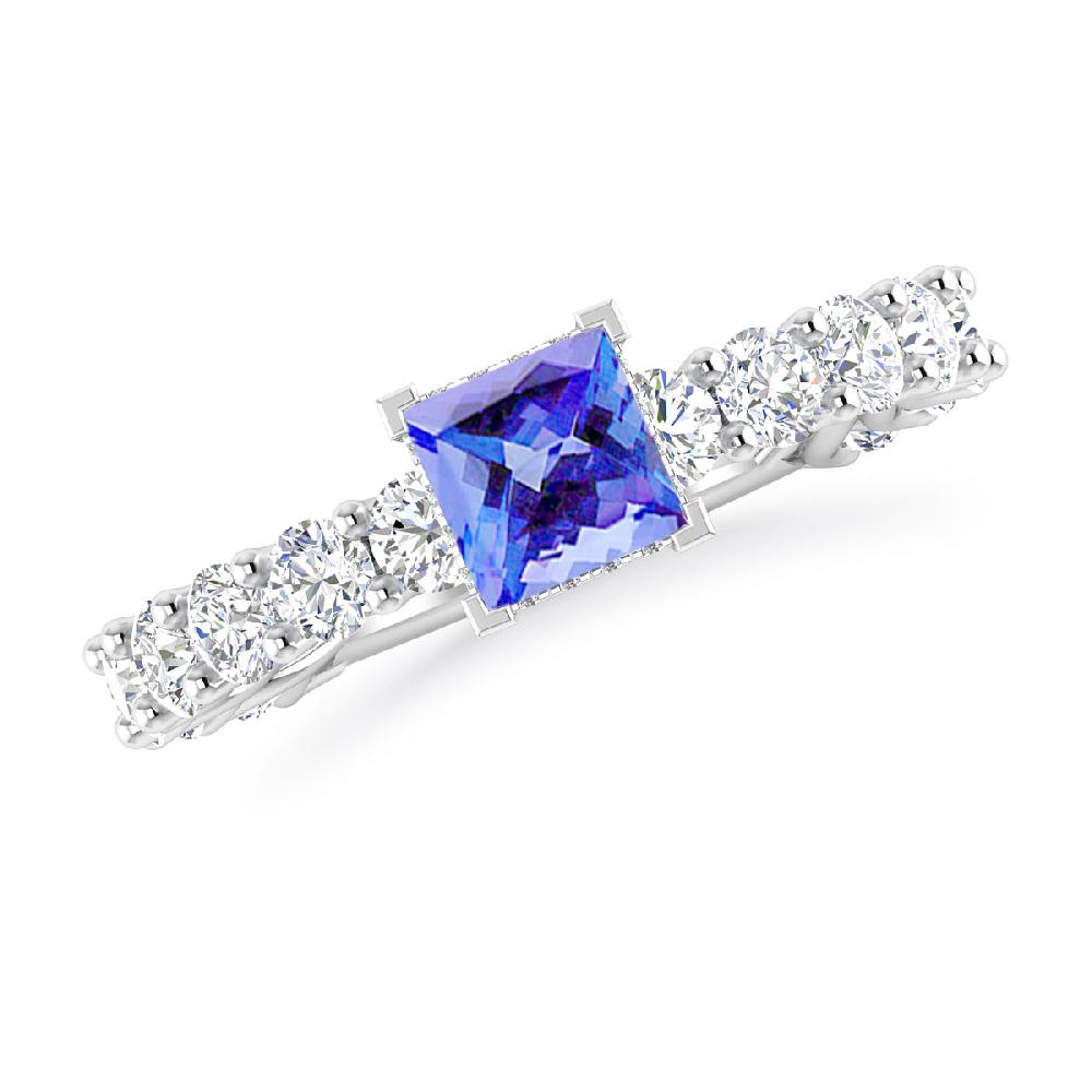 White Gold - Tanzanite