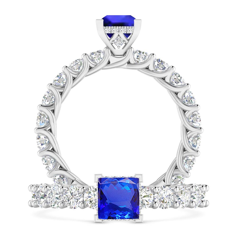 White Gold - Tanzanite