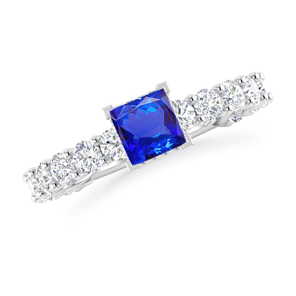 White Gold - Tanzanite