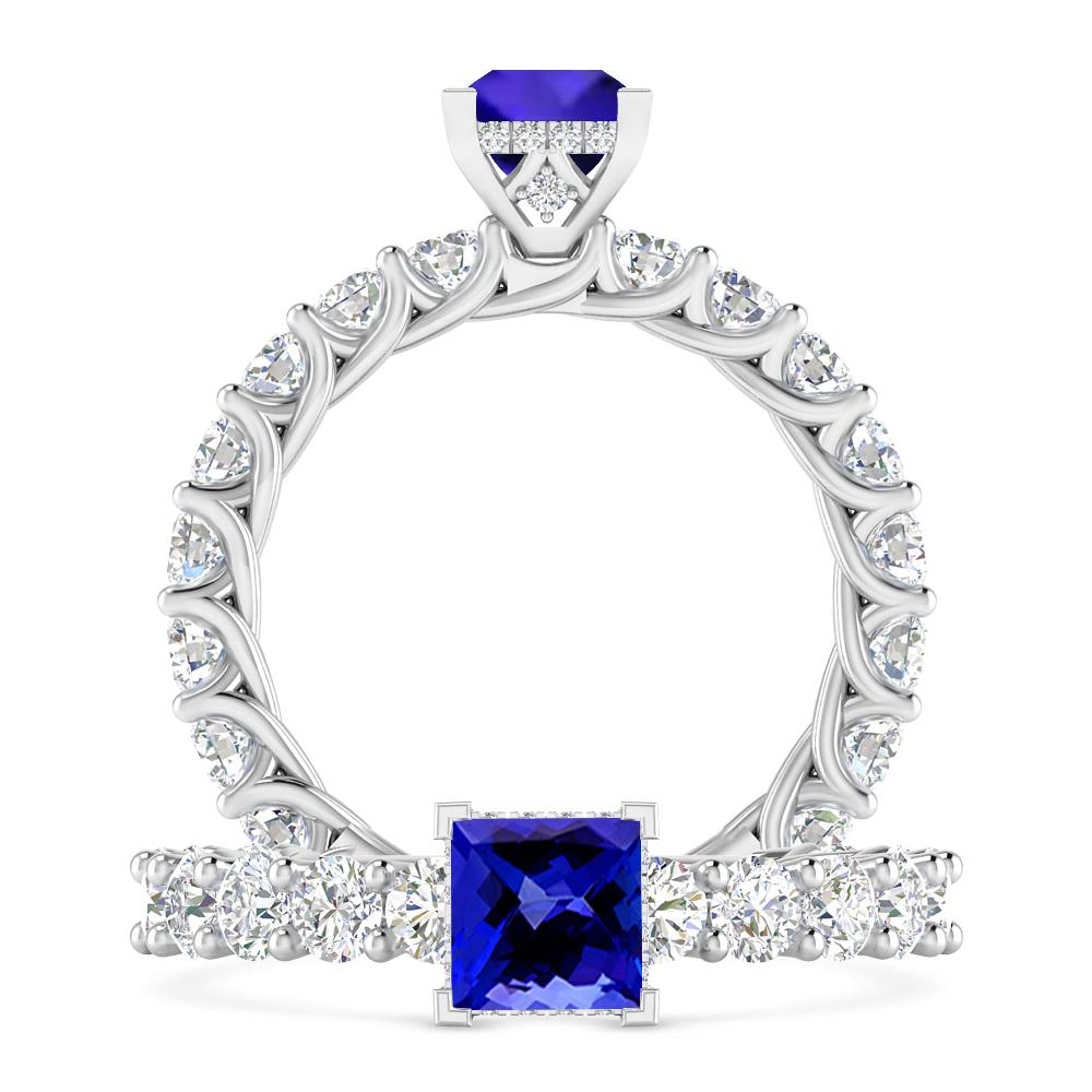 White Gold - Tanzanite