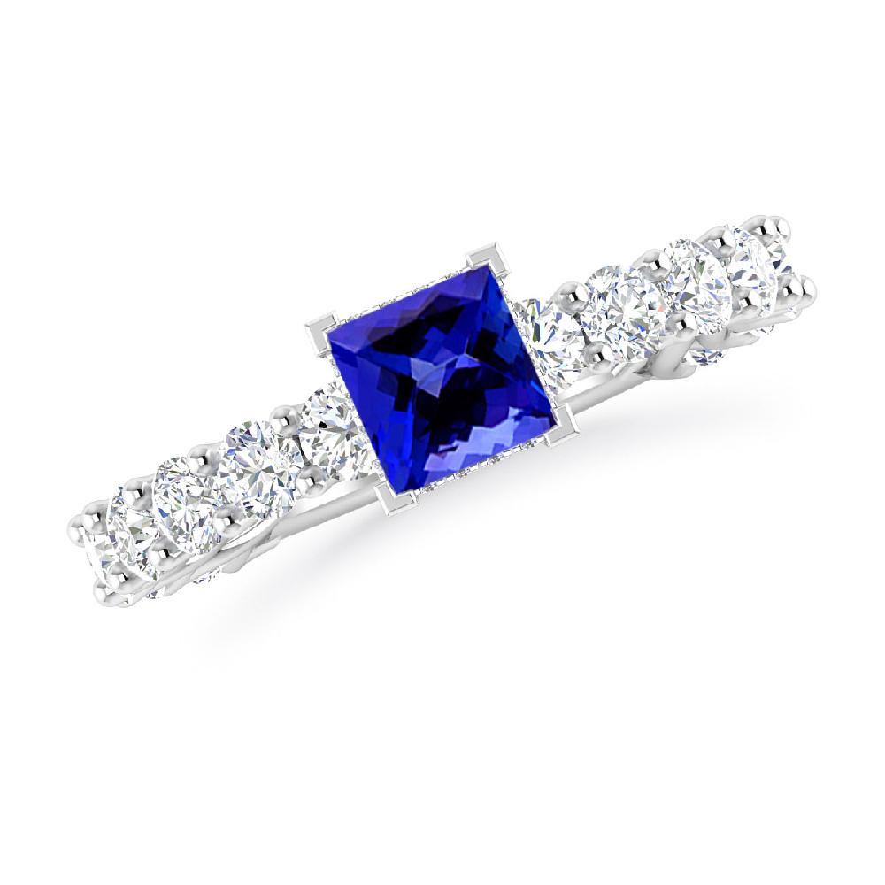 White Gold - Tanzanite