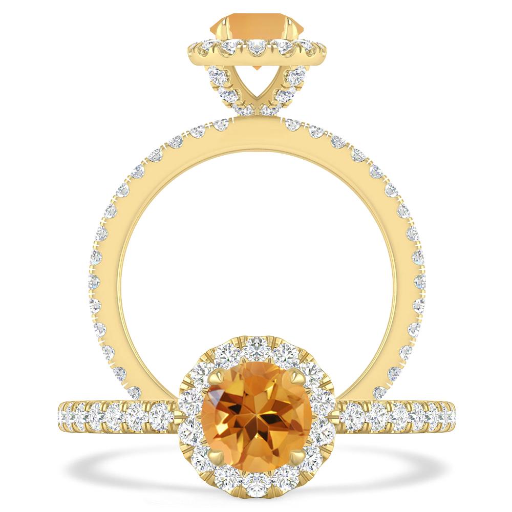 Yellow Gold - Citrine