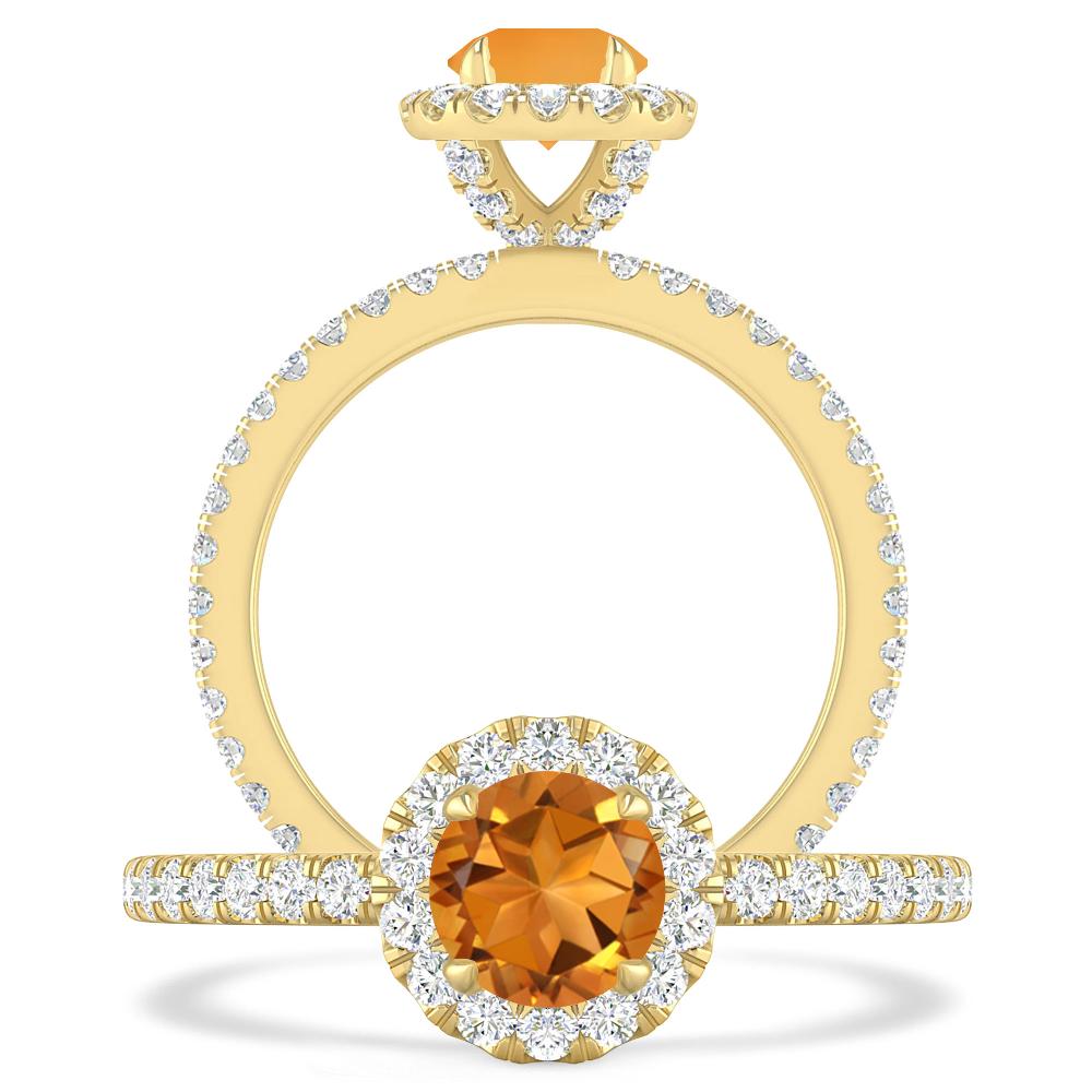 Yellow Gold - Citrine