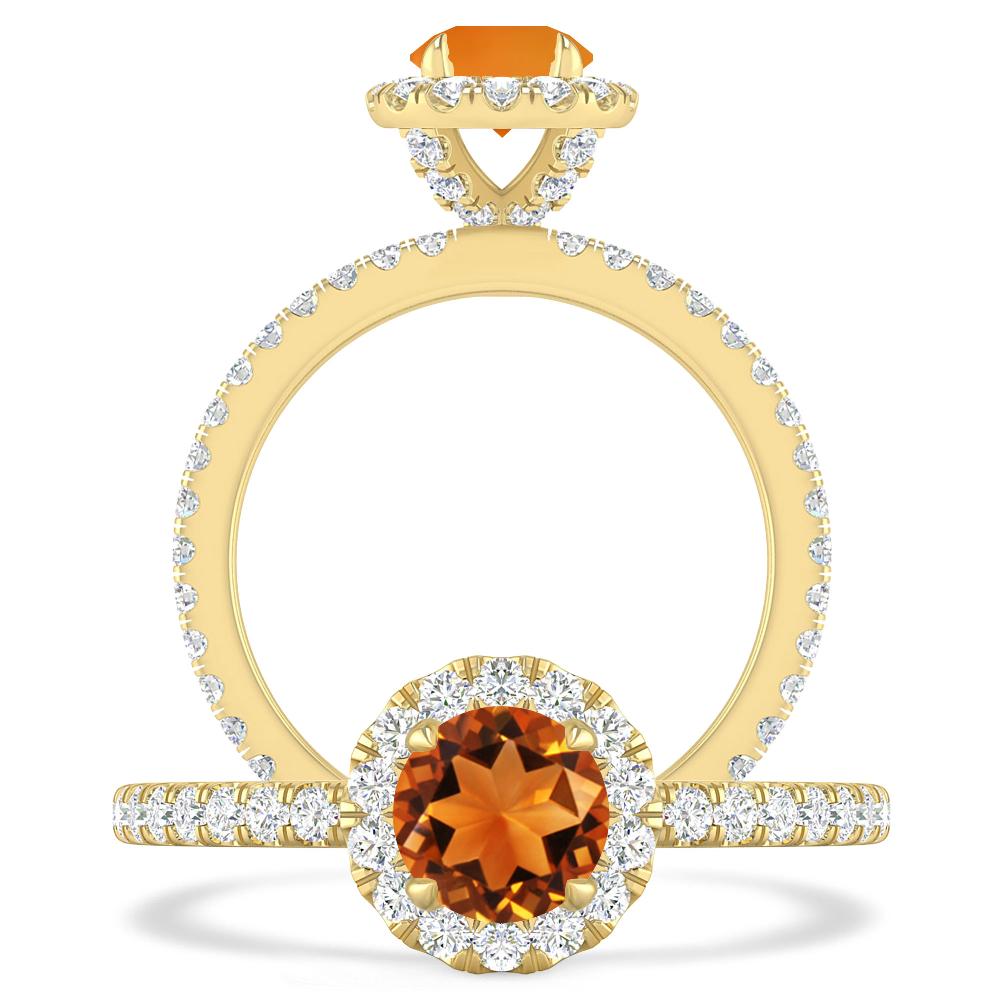 Yellow Gold - Citrine