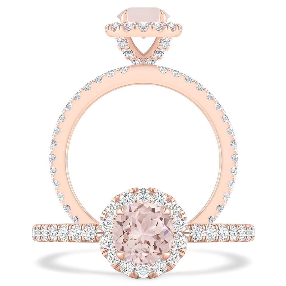 Rose Gold - Morganite