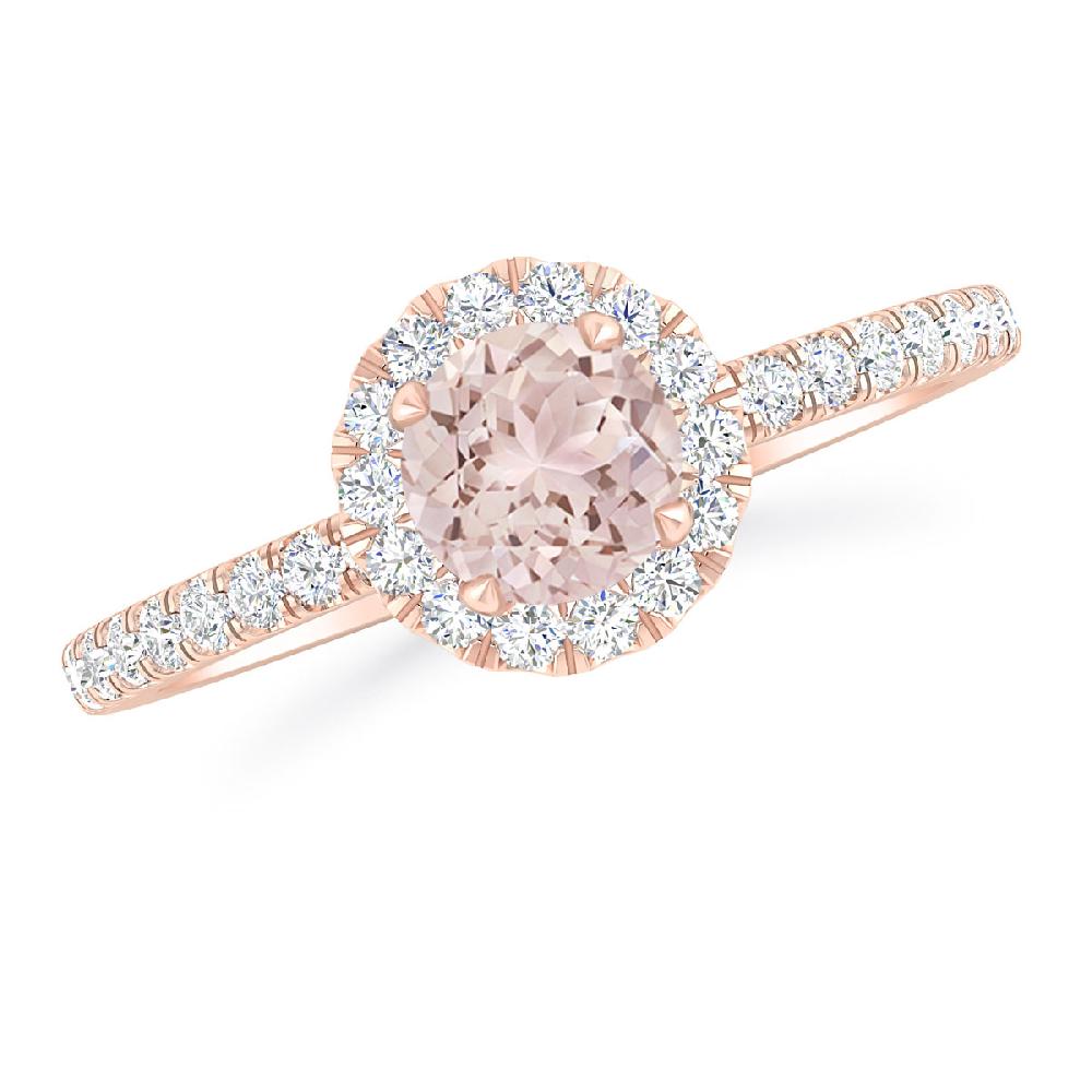 Rose Gold - Morganite