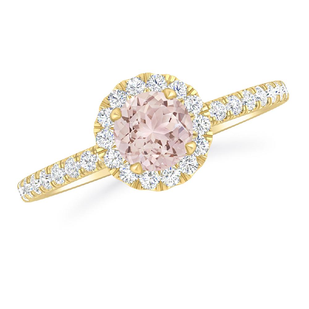 Yellow Gold - Morganite