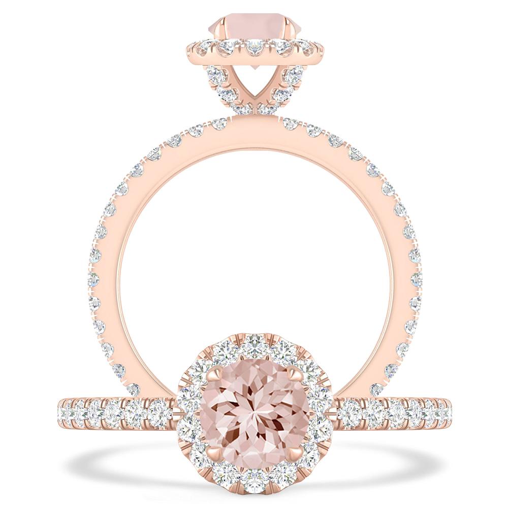 Rose Gold - Morganite