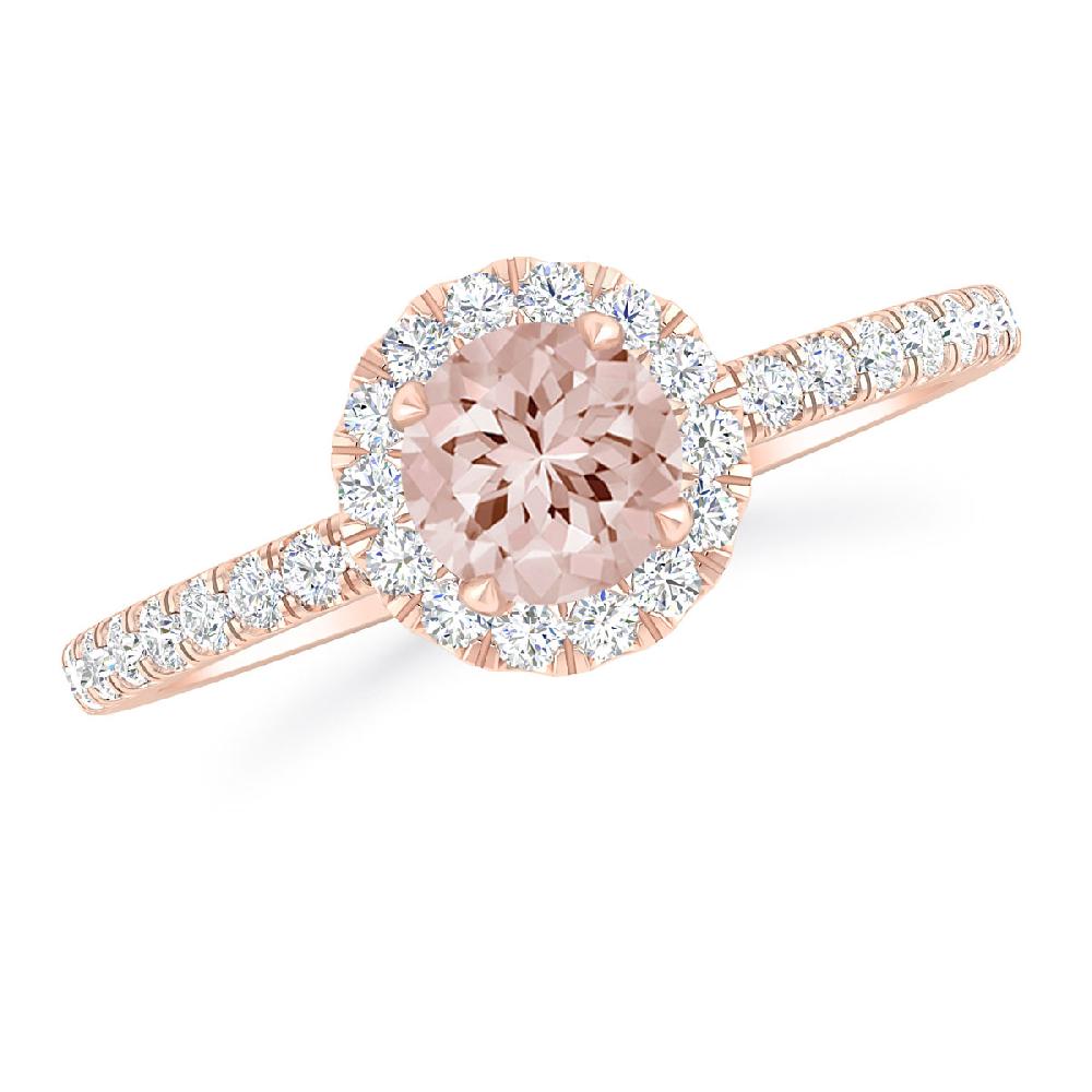 Rose Gold - Morganite