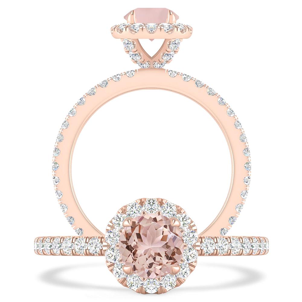 Rose Gold - Morganite