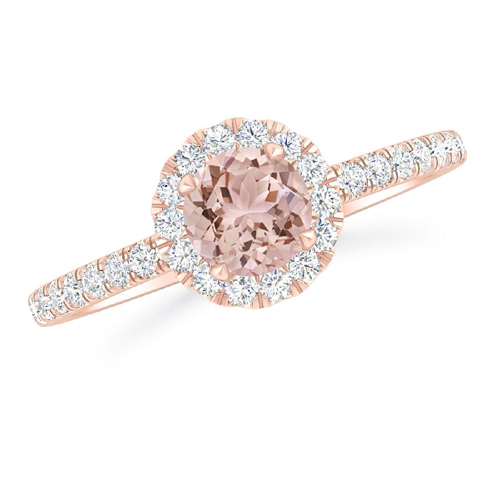 Rose Gold - Morganite