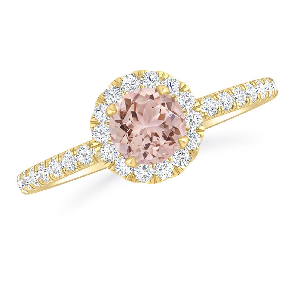 Yellow Gold - Morganite