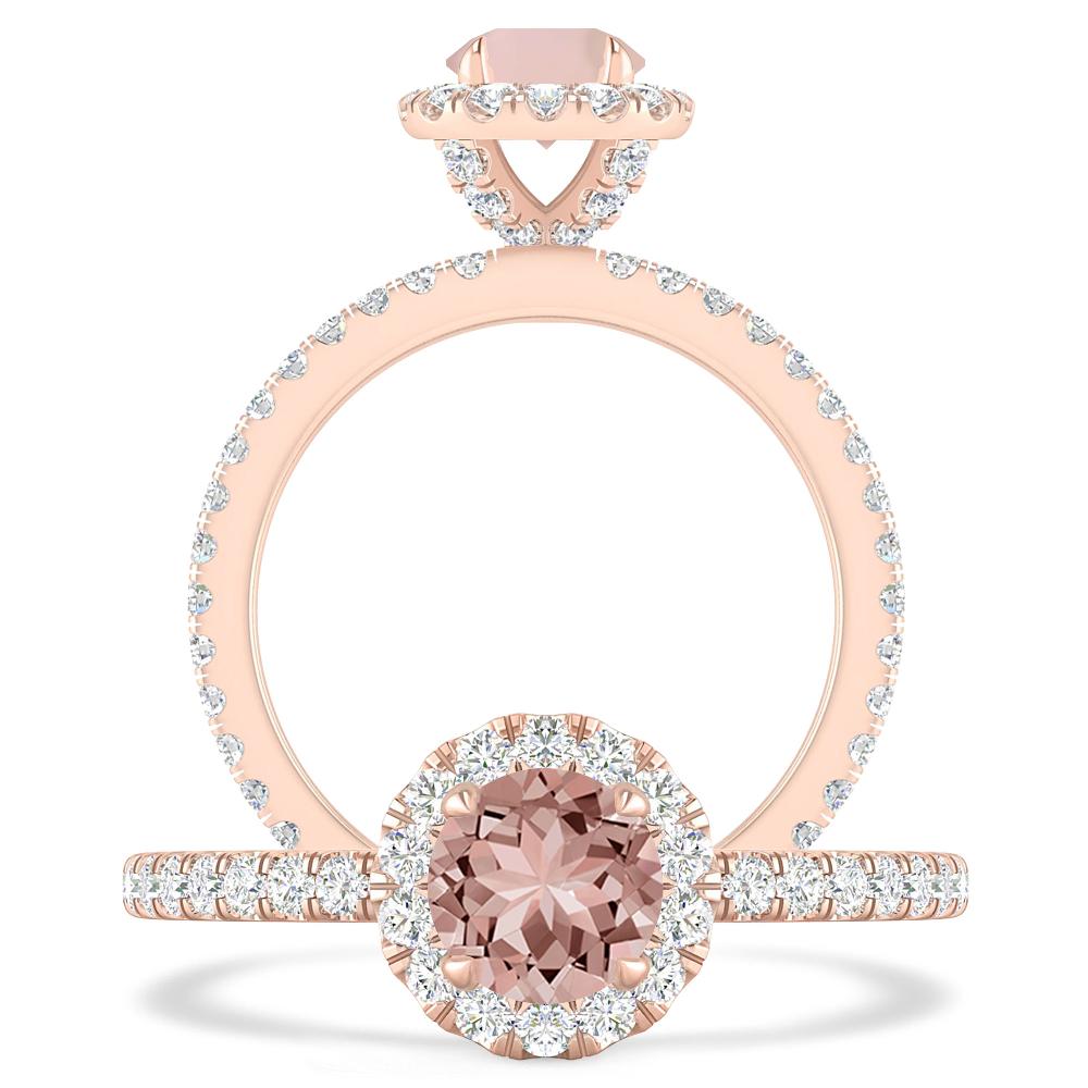 Rose Gold - Morganite