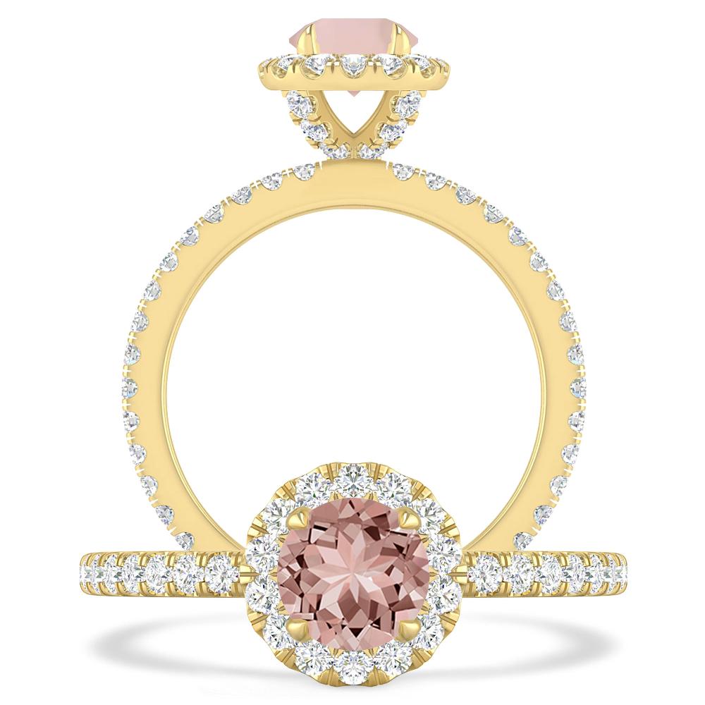 Yellow Gold - Morganite