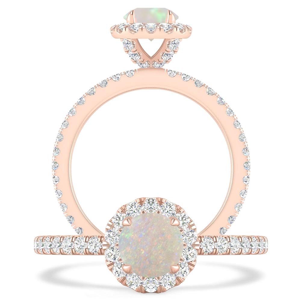 Rose Gold - Opal